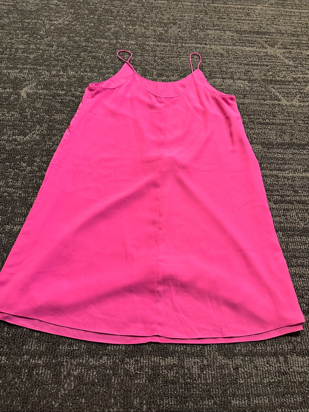 Alya Hot Pink Spaghetti-Strap Casual Dress - Picture 4 of 4